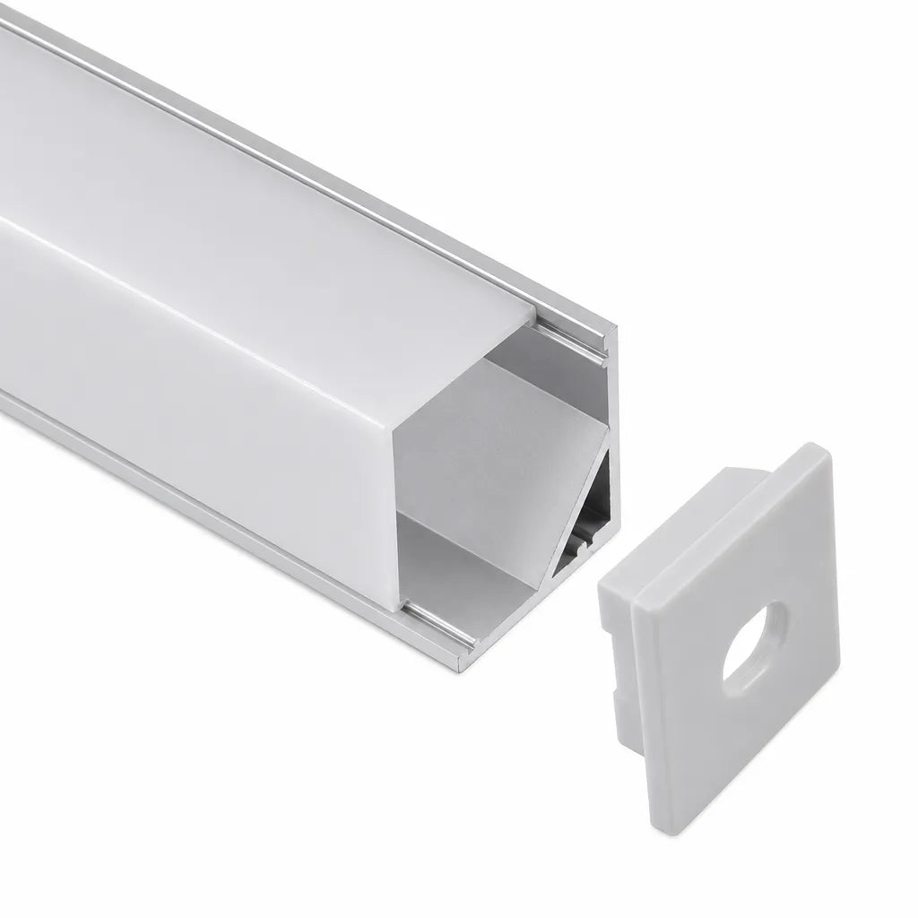 Aluminum Extrusion - 45° Corner - Precision Beam
