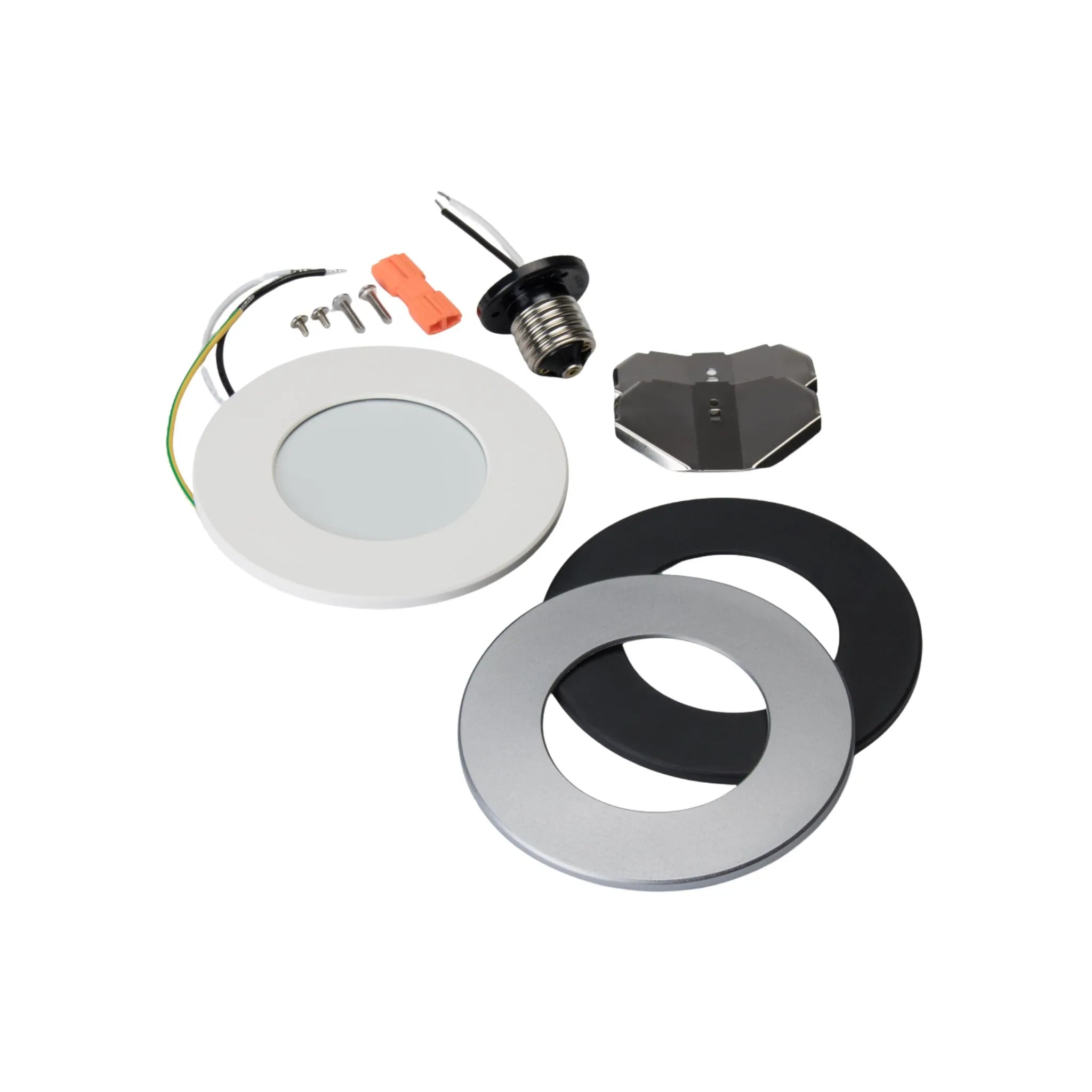 4 in. Retrofit Slim Multi Recessed - Dim to Warm - Base