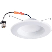 6" Retrofit Downlight Round - 4CCT, White